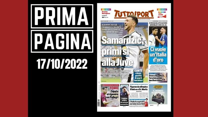 Prima pagina Tuttosport: “Samardzic, primi sì alla Juve” - immagine 1