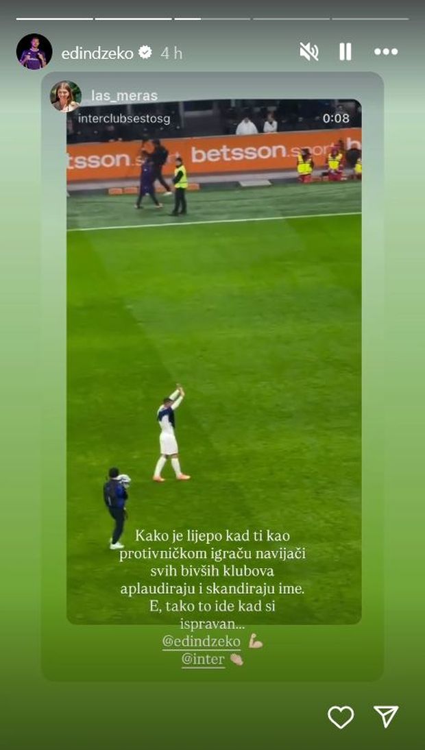 Dzeko, la moglie: “Che bello quando i tifosi delle ex squadre ti applaudono. È così quando…”- immagine 3