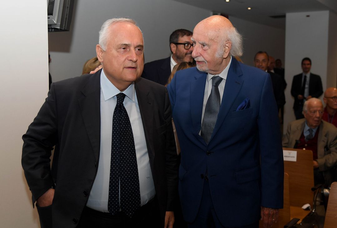 Claudio Lotito e Gian Michele Gentile