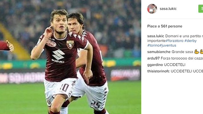 Derby, la carica di Lukic: “Partita importante” - immagine 1