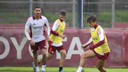 Roma in campo in vista della Fiorentina: c’è Mancini. Ancora out Soulé