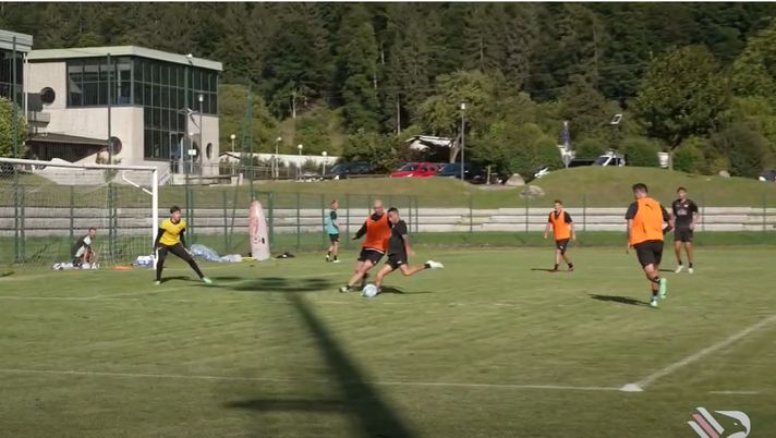 VIDEO Ritiro Palermo, partitella e tiri in porta per la formazione di mister Corini  Palermo