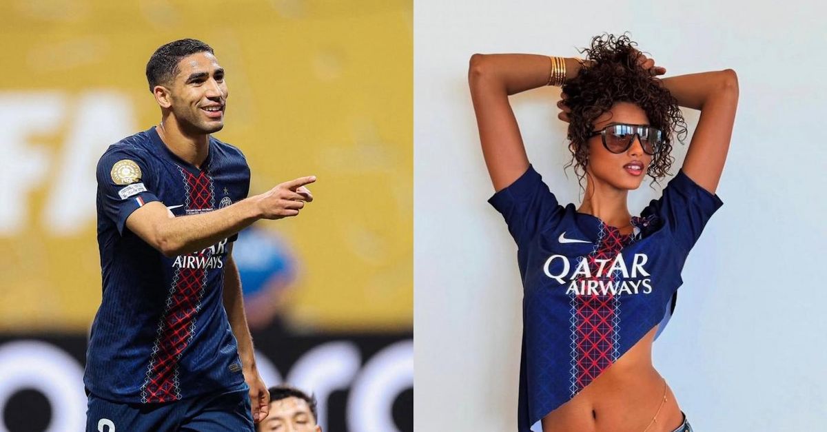 Achraf Hakimi e la modella Imaan Hammam paparazzati insieme a New York: lei non si perde…