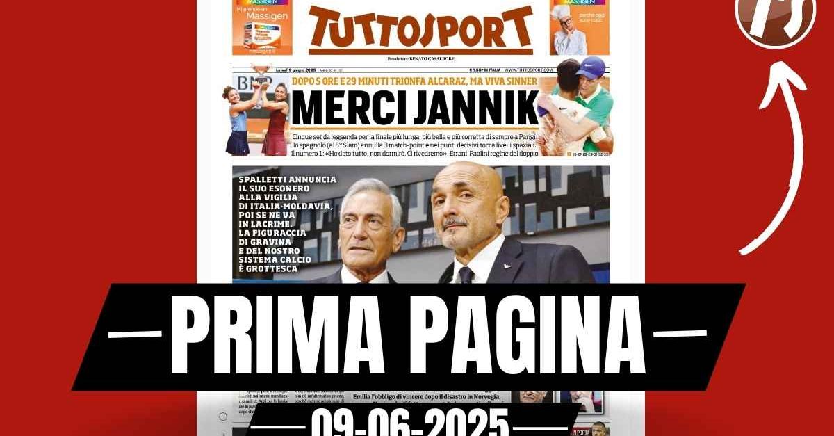Prima pagina Tuttosport: “Milinkovic Savic al Milan? Torino su Caprile” Prima pagina Tuttosport: “Milinkovic Savic al Milan? Torino su Caprile”