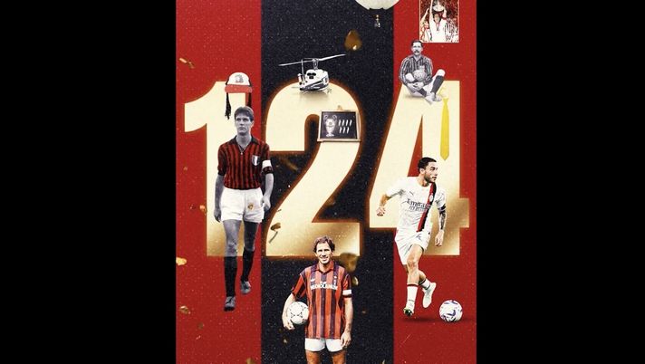 124 Compleanno AC Milan