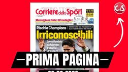 Prima pagina Corriere dello Sport: “Fuga Inter, Chivu a + 10 sul Milan. Oggi Allegri sfida il Parma”