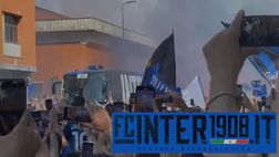VIDEO / Inter-Lazio, parte la festa scudetto: l’arrivo del pullman dei campioni d’Italia