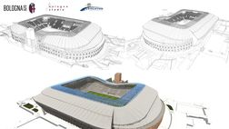 Restyling Dall’Ara: serve il piano finanziario, poi via al bando pubblico. Cosa manca