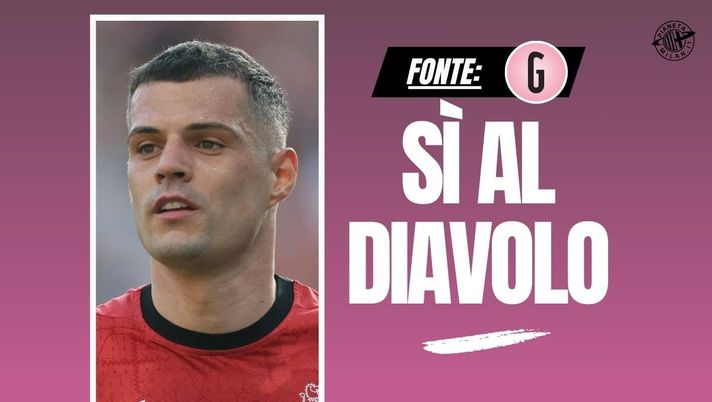 Calciomercato Milan, accelerata per Xhaka: lo svizzero apre ai rossoneri