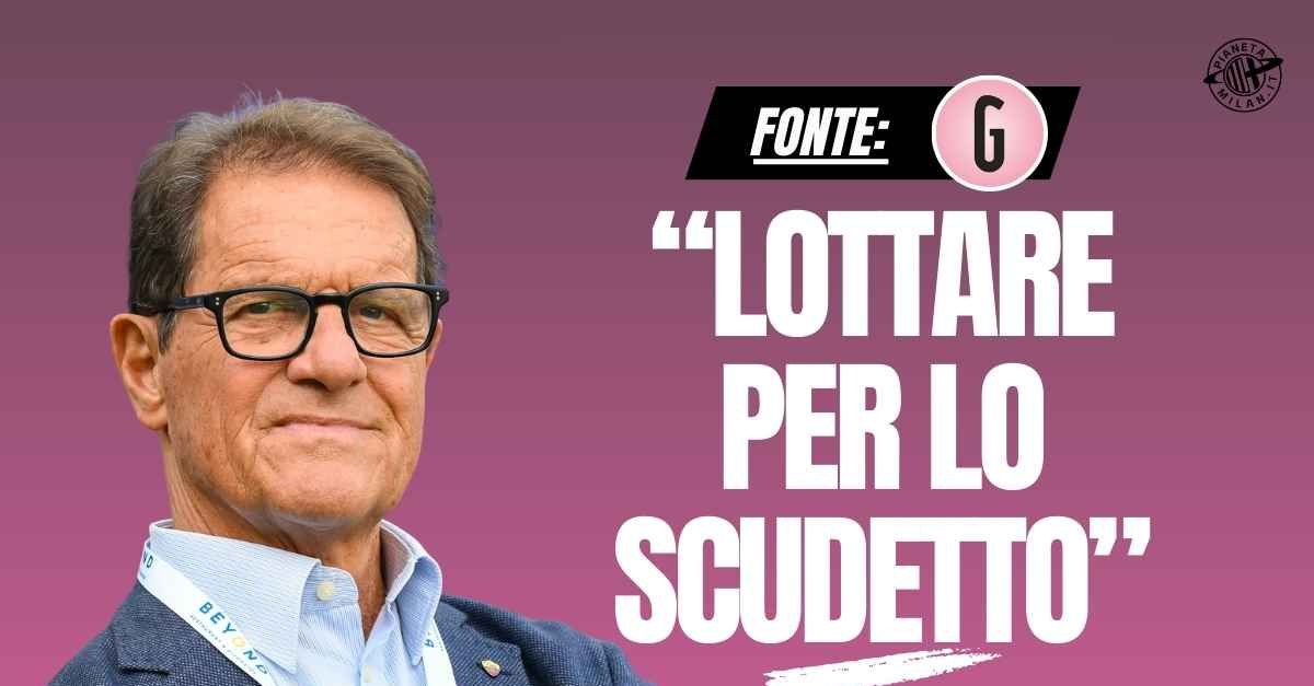 capello milan devi competere per lo scudetto hojlund pu242 esplodere leao 8230