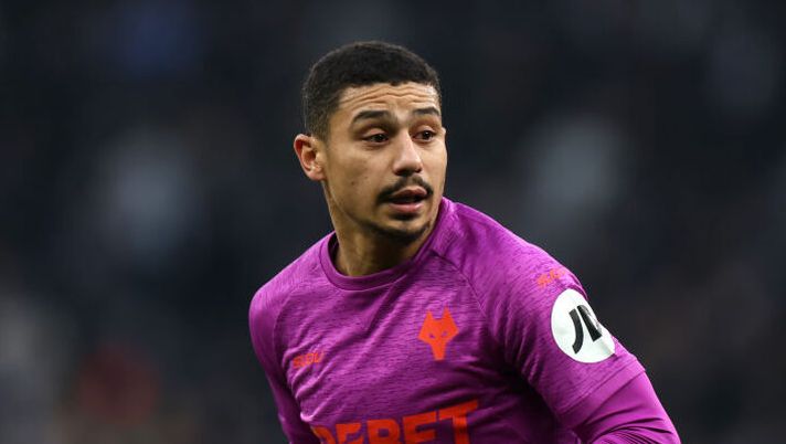 LONDON, ENGLAND - DECEMBER 29: Andre of Wolves during the Premier League match between Tottenham Hotspur FC and Wolverhampton Wanderers FC at Tottenham Hotspur Stadium on December 29, 2024 in London, England. (Photo by Alex Pantling/Getty Images) Juve, ecco cosa fa sapere il Wolverhampton per André: non siamo in una fase calda - immagine 1