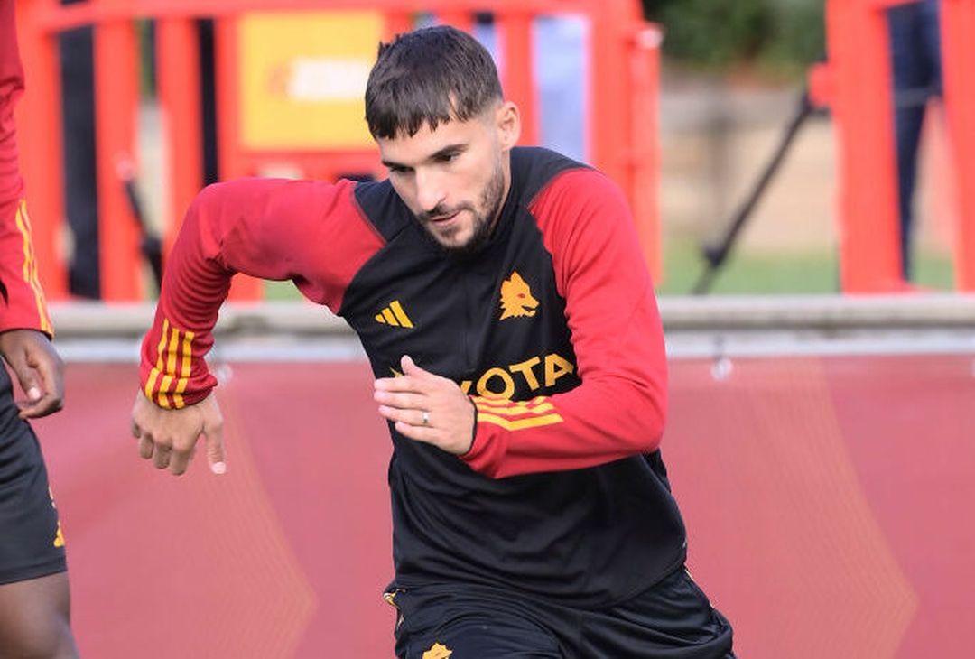 Roma, l’allenamento alla vigilia del match con lo Slavia Praga – FOTO GALLERY - immagine 36