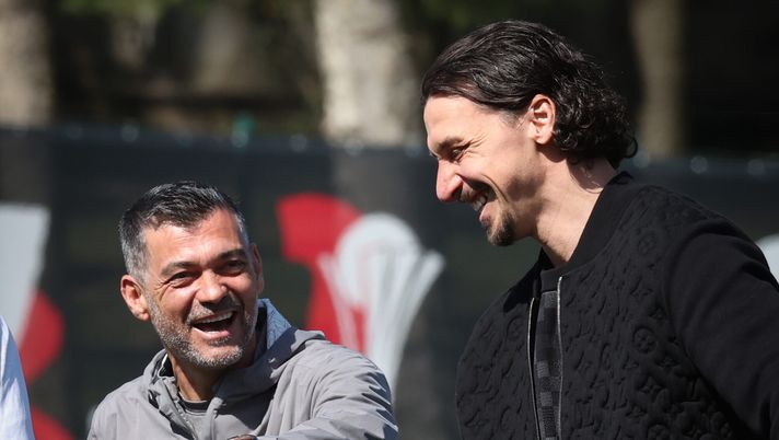 Zlatan Ibrahimovic RedBird AC Milan conferenza stampa presentazione Milanello Conceicao