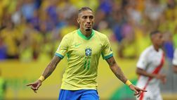 Raphinha trascina il Brasile: 8 gol e 6 assist, meglio di Vinicius e Rodrygo