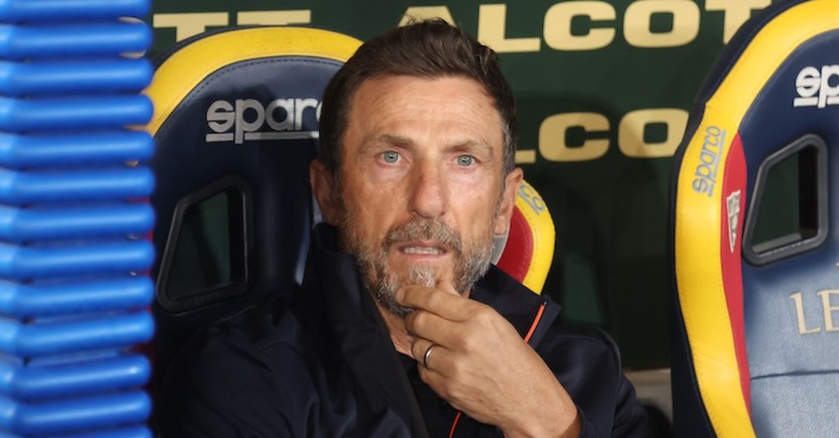 Di Francesco: "Questo Lecce è più continuo e determinato. Con il Parma Morente out"