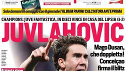PRIMA PAGINA CORRIERE DELLO SPORT OGGI: “Juvlahovic”