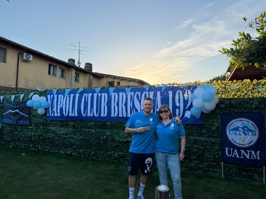 Centenario Napoli, festa anche fuori regione: l’iniziativa del Club Brescia- immagine 3