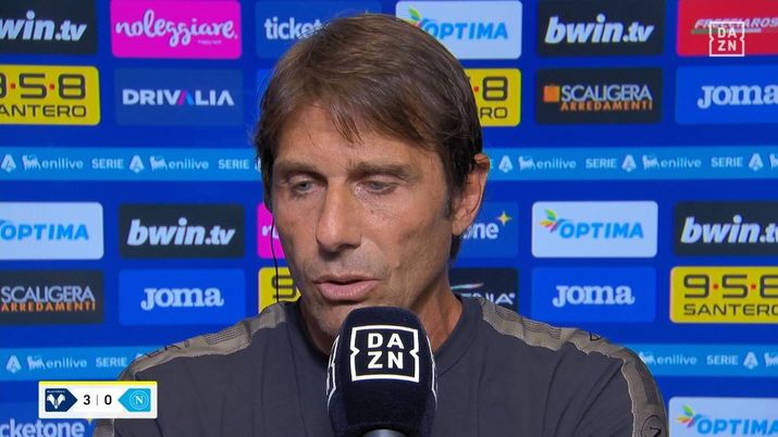 Conte a DAZN: “Primo tempo dominato, ci siamo sciolti come neve alle prime difficoltà” Conte a DAZN: “Primo tempo dominato, ci siamo sciolti come neve alle prime difficoltà” - immagine 1
