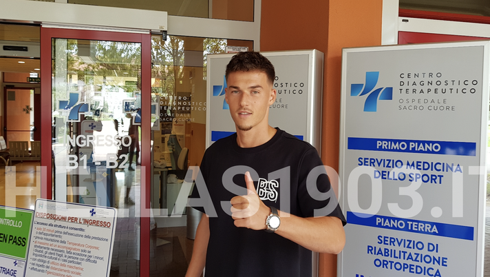 Hrustic al Verona, via alle visite mediche - immagine 1