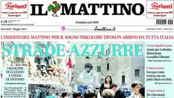 Il Napoli sui media: le prime pagine dei quotidiani di oggi