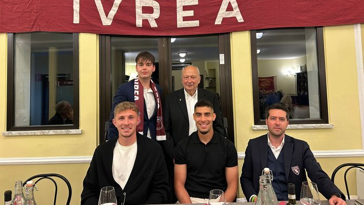 Toro Club Ivrea con Lovato e Masina Toro Club Ivrea con Lovato e Masina
