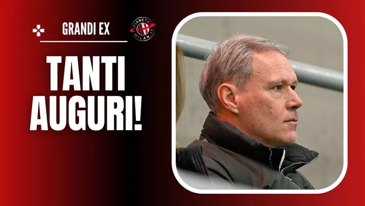 AC Milan compleanno van Basten