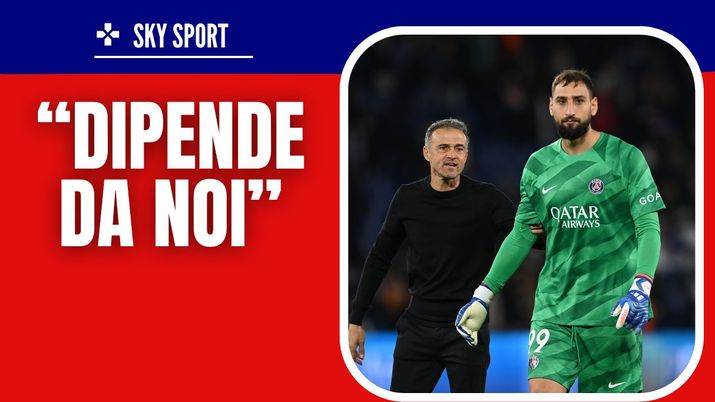 Luis Enrique e Gianluigi Donnarumma, tecnico e portiere del PSG (getty images) Luis Enrique e Gianluigi Donnarumma, tecnico e portiere del PSG (getty images)