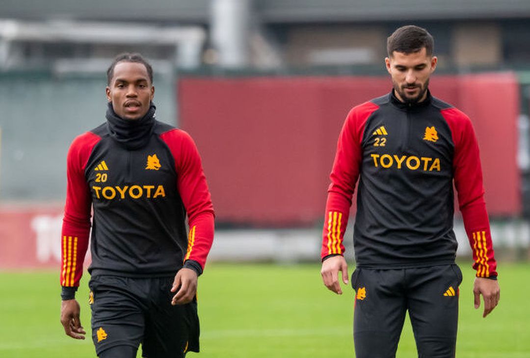 Roma, primo allenamento a Trigoria dopo la Fiorentina – FOTO GALLERY- immagine 1