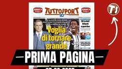 Prima pagina Tuttosport: Milan-Napoli è Modric contro De Bruyne