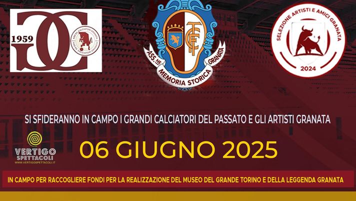 Torino, “La Partita della Leggenda” al Filadelfia: il 6 giugno la seconda edizione - immagine 1