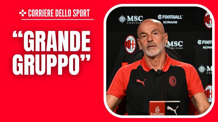 Conferenza Stampa Milan-Udinese Serie A 2023-2024 Pioli
