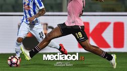 Pescara-Palermo, i precedenti: i rosanero non vincono in terra abruzzese dal 2014