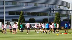 Palermo, seduta mattutina a Manchester per i rosanero: il report