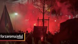 VIDEO – Compleanno Roma, spettacolo giallorosso in piazza d’Aracoeli