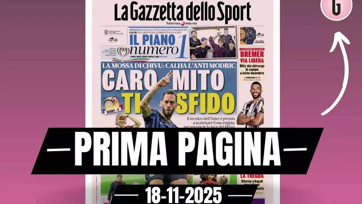 Gazzetta Dello Sport Originale Du 10 Novembre 1970 – Ni Chih-Chin, Cagliari, Inter
