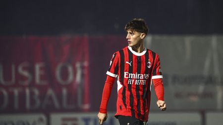 (Photo by Giuseppe Cottini/AC Milan via Getty Images) Mattia Liberali