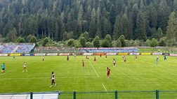 Torino, allenamento pomeridiano a Pinzolo: esercitazione tattica