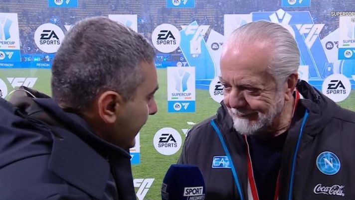 De Laurentiis: “Avevate dubbi su Conte? Maestro, non gli è servito…” - immagine 1