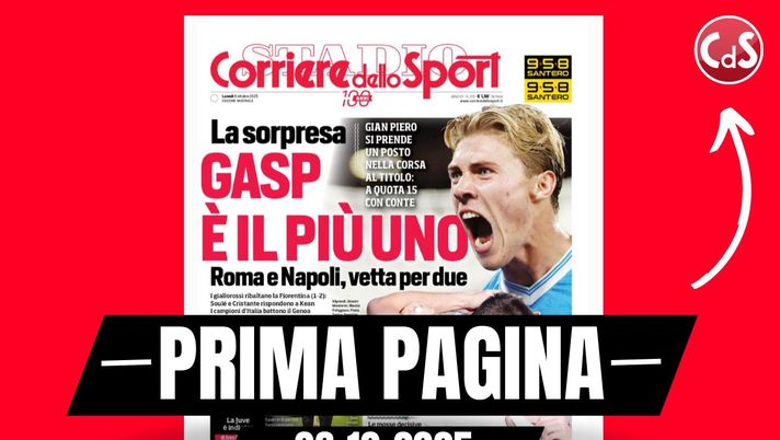 Prima Pagina Corriere dello Sport: “Juventus-Milan, Tudor ringrazia Pulisic” - immagine 1