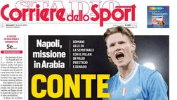 Il Napoli sui media: le prime pagine dei quotidiani di oggi
