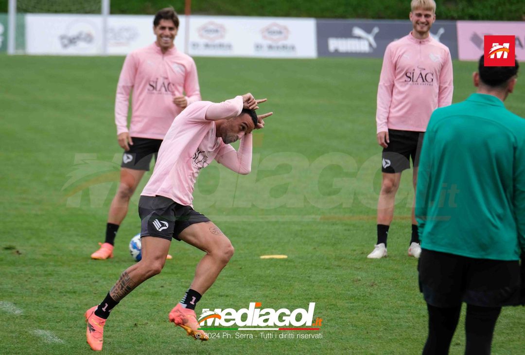 FOTO Ritiro Palermo, seduta pomeridiana al centro sportivo Aquagranda (GALLERY) - immagine 10