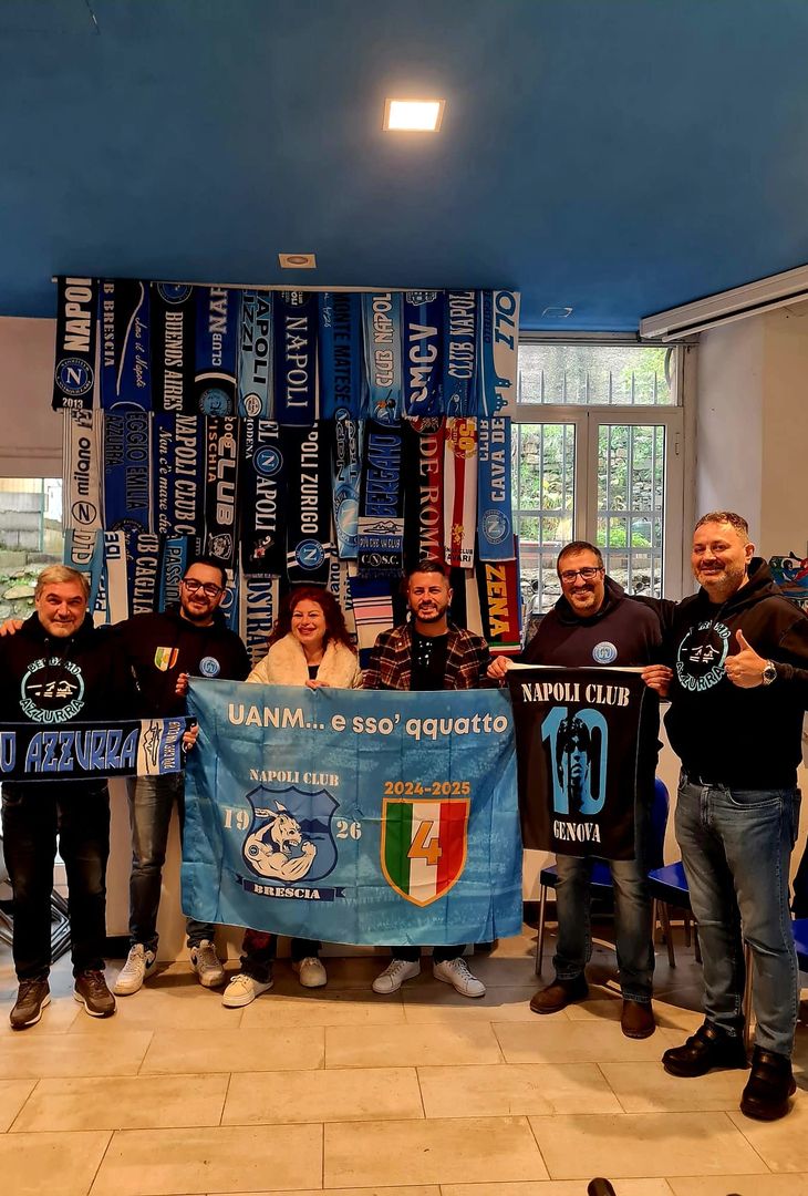 Il Napoli Club Genova accoglie i Club Uanm – LA GALLERY - immagine 3