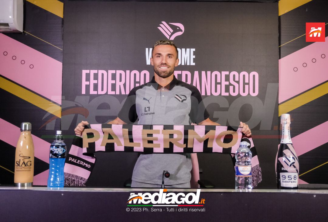 FOTO PALERMO, Federico Di Francesco presentato in conferenza stampa (GALLERY)- immagine 1
