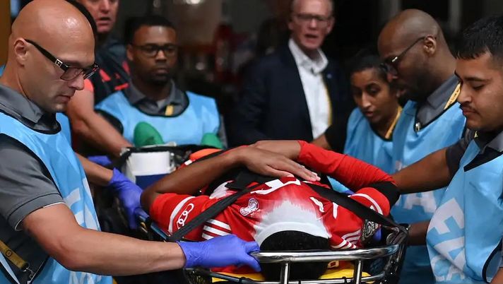 Getty Psg-Bayern, terrificante infortunio per Musiala: Donnarumma sconvolto dopo lo scontro - immagine 1