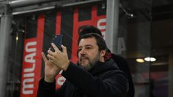 Milan, Salvini si complimenta con l’Inter: ma sullo sfondo c’è lui … (FOTO)