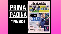 Prima pagina Gazzetta dello Sport: “Scudetto, che mischia”