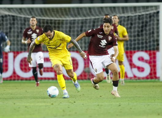 TURIN, ITALY - AUGUST 18: Emirhan Ilkhan of Torino FC during the Coppa Italia match between Torino FC and Modena FC at Stadio Olimpico Grande Torino on August 18, 2025 in Turin, Italy. Photo: Nderim Kaceli