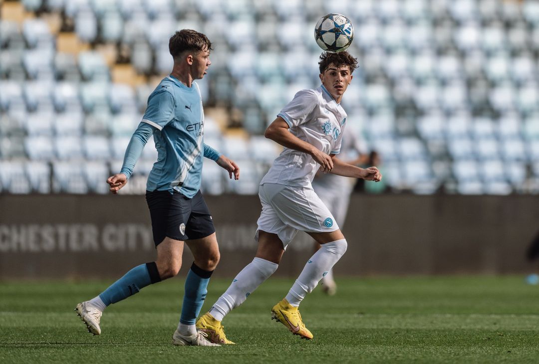 Youth League, il Napoli costretto a piegarsi al City: le immagini del match – GALLERY - immagine 4