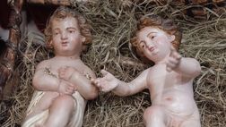 GALLERY Il Napoli omaggia il presepe: “Tradizione, arte e cultura”