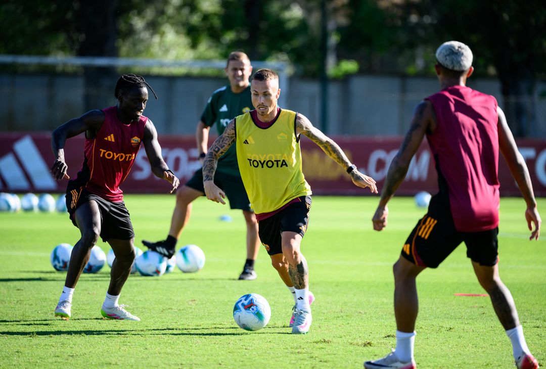 Raduno Roma, il primo allenamento di Wesley e Vasquez a Trigoria- FOTO GALLERY - immagine 31